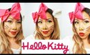 Halloween Makeup - Hello Kitty