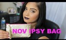 November Ipsy/MyGlam Bag Review/Demo