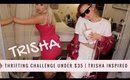 THRIFTING CHALLENGE | Trisha Paytas Outfits for Under $35
