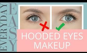 HOODED EYES DOs and DONTs | EVERYDAY QUICK Makeup