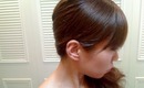 Side Ponytail Hair Tutorial - Using Bobby Pins