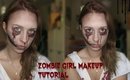 Halloween Makup Tutorial 2013 | Creepy Zombie Girl