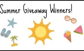 Summer Giveaway Winner!