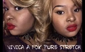 VIVICA A FOX PURE STRETCH CAP SYNTHETIC LACE FRONT WIG - TORI