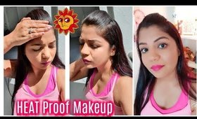 No Eyeshadow No Foundation Heat Proof Summer Makeup Easy Steps #makeupHacks | SuperPrincessjo