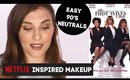 First Wives Club Inspired Makeup: Easy 90's Matte Neutrals | Bailey B.