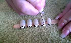 ~ Nail Art ~ Request ~ Cow Print ~