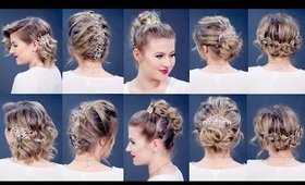 5 ELEGANT PROM HAIRSTYLES | Milabu