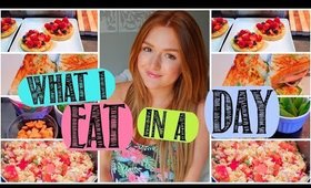 WHAT I EAT IN A DAY?! Easy and healthy recipe ideas!