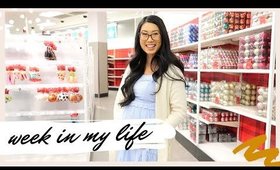 WEEK IN MY LIFE | cooking, staying positive & target holiday shop!