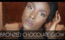Bronzed Chocolate Glow Foundation + Eye Look Tutorial