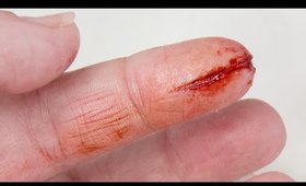 FX Makeup Series: Sliced Finger