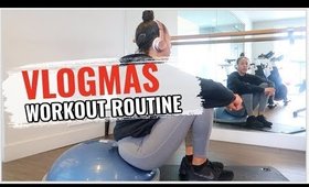 what i really do in the gym | VLOGMAS DAY 9