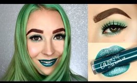 Wearable Mermaid Makeup Tutorial // DIY Metallic Lips // Mermaid Makeup #1