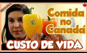 MORAR no CANADÁ: CUSTO de VIDA | Compras de Supermercado (frutas e verduras)