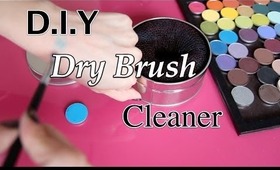 DIY: CHEAP Dry Brush Cleaner - Switch out eyeshadow colors fast -Clean brushes between colors.