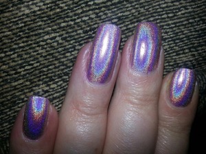 So loving the new Color Club Halo colors this is "Graphic" which is so becoming my new favorite polish.