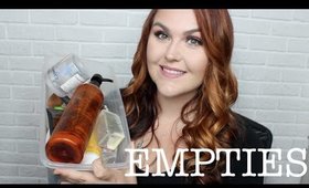 August Empties!