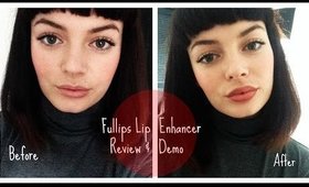 Fullips Lip Plumping Enhancer Review & Demo/Tutorial | Small Oval Medium Oval & Large Round