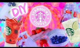DIY STARBUCKS REFRESHERS INSPIRED DRINKS