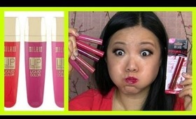 Milani Power Lip & Lip Intense Review & Swatches