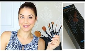 Emax Design Oval Brushes | First Impressions & Full Face Tutorial