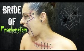 Bride of Frankenstein ♥ Easy Halloween Makeup