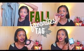 Fall Favorties Tag | 2015