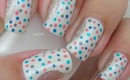 Nail Art - Peep Through Glitter - Decoracion de uñas