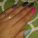 my summer nails  :3