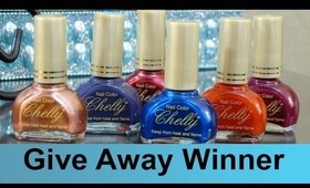 Chelly Nail Polish Winner