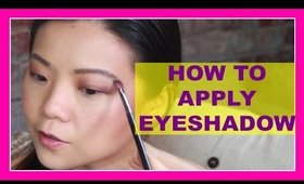 How To Apply Eyeshadows | Makeup For Beginners #3