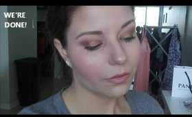 Gold Cranberry Eyes and Full Face Tutorial