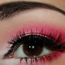 White Pink and Red Look