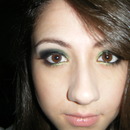 St.Patrick's Day Make up look front view