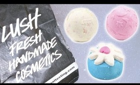 Mini Lush Haul + Demo!