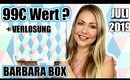 Barbara Box Juli 2019 | Unboxing und Verlosung (99€ Wert!😍)