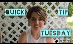 Quick Tip Tuesday:  Shampoo and Conditioning Your Hair