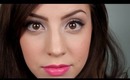 Cat Eye & Hot Pink Lip Makeup Tutorial!