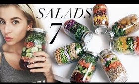 Meal Prep With Me: 7 Mason Jar Salads