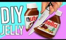 DIY nutella jelly gummy!
