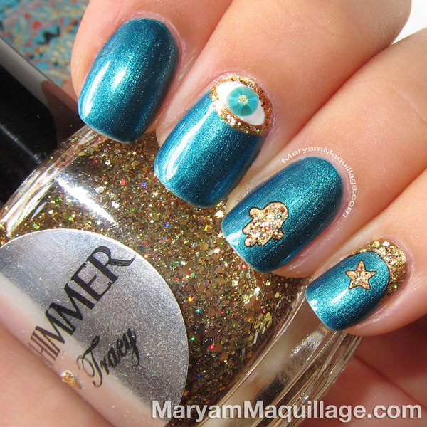 Islamic / Arabic Inspired Nail Art Maryam M.'s (Maryam) Photo Beautylish