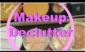 Bronzers, Blushes & Highlighters Declutter