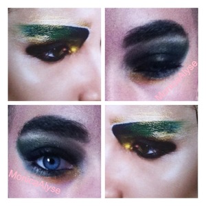 Look inspired by Covergirl's Lumber Look from the Hunger Games collection. 😘