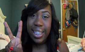 Tutorial: Jasmine from Ochocinco Show (plus pop of color)
