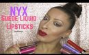NYX Liquid Suede Lip Swatches