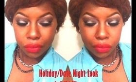 Holiday/Date Night Makeup Look featuring RiRi Woo