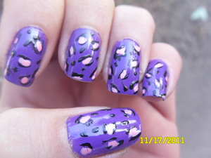 Purple lepard