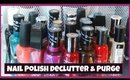 HUGE Going Cruelty Free Nail Polish Declutter & Purge