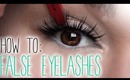 HOW TO: False Eyelashes (Application + Cleaning)